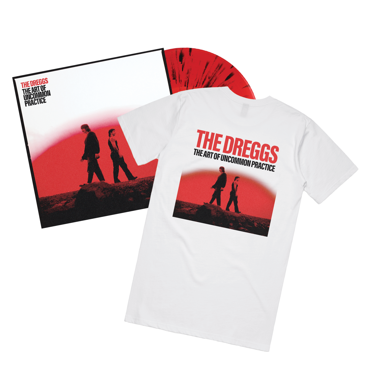 The Art of Uncommon Practice - Splatter Vinyl Tour Tee Bundle