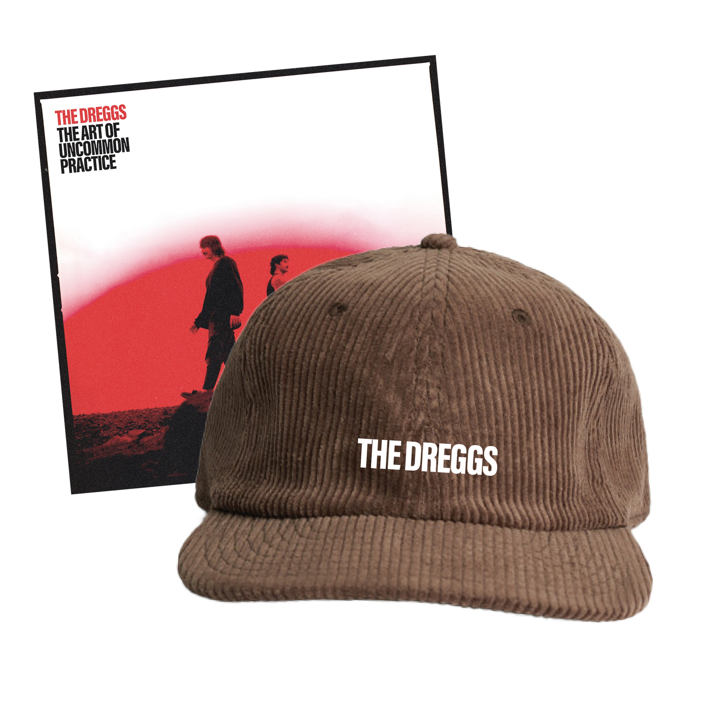 The Art of Uncommon Practice - Digital Brown Embroidered Cap Bundle